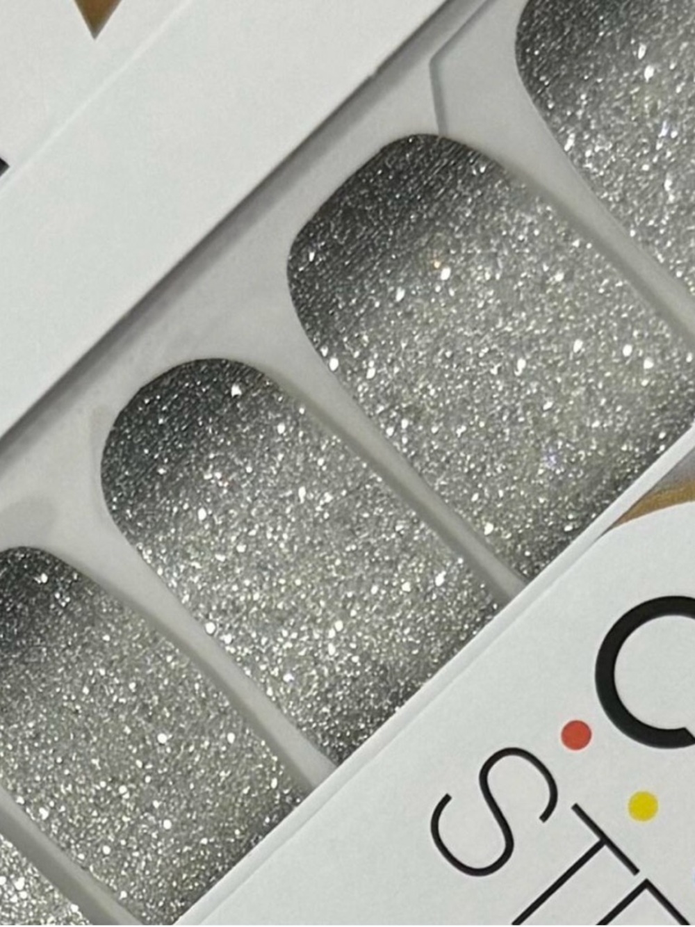 Underground Magic • Color Street • New • Silver to Black Ombré Nail Strips
